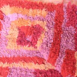 Colorful Moroccan Rug, Custom Fabulous Boujad Abstract Multicolored Carpet, Handmade Bohemian Rug - thumbnail 3