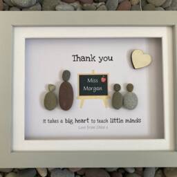 Teacher Thank You Gift, Teacher Pebble Art - thumbnail 3