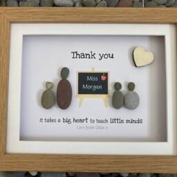 Teacher Thank You Gift, Teacher Pebble Art - thumbnail 2