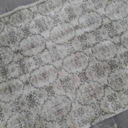 Vintage Turkish Faded Runner Rug 2.6x6.6Feet/80x200cm - thumbnail 3