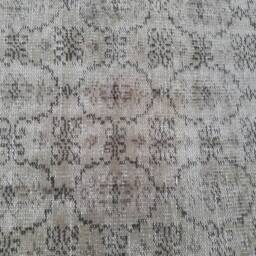 Vintage Turkish Faded Runner Rug 2.6x6.6Feet/80x200cm - thumbnail 4