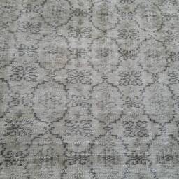 Vintage Turkish Faded Runner Rug 2.6x6.6Feet/80x200cm - thumbnail 2