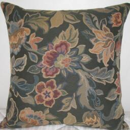 Chenille Floral Pattern Decorative 18 - thumbnail 2