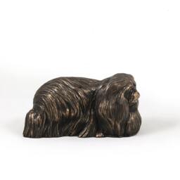Pekingese, Dog Wooden Base Statue, Limited Edition, Artdog - thumbnail 2