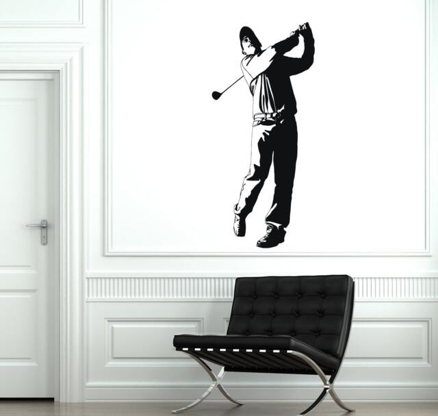 Wall Vinyl Decal Golf Golfer Sport Cool Guaranteed Quality Decor 2080Di - image 1