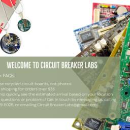 Circuit Board Wreath Ornament, Geeky Christmas Holiday Geek Decor, Computer Programmer Gift, Science Ornament - thumbnail 4