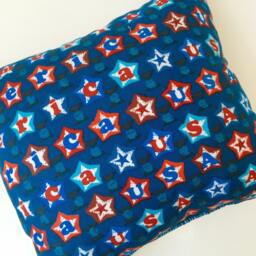 Uncle Sam 4Th Of July Patriotic Memorial Day Pillow, Cross Stitch, Finished - thumbnail 4