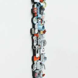 Mixed Media Wall Sculpture Camera Parts, Eclectic Art, Vintage Decor - thumbnail 3