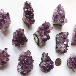 February Birthstone // Amethyst Decor Crystal Modern Wall Decor// Boho - thumbnail 4