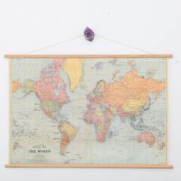 February Birthstone // Amethyst Decor Crystal Modern Wall Decor// Boho - thumbnail 3