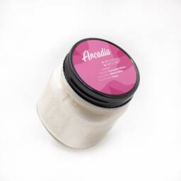 Arcadia Fruit Soy Wax Candle, Sugar Starburst Scent, Small Batch, Mason Jar Eco-Friendly - thumbnail 2