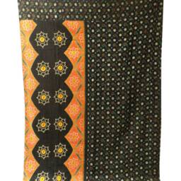 Vintage Floral Kantha Quilt Indian Cotton Bedspread Throw - thumbnail 2