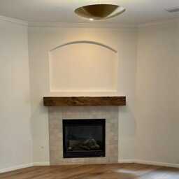 Handmade Brass Dome Flush Mount Ceiling Light Modern Minimalist Fixture - thumbnail 3