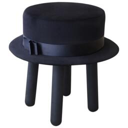 Hat Stool By Monkeymachinedesign, Elegant Stool, Floor Pouf, Footstool, Ottoma - thumbnail 3