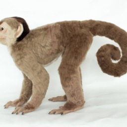Made To Order Life-Sized Needle Felted Capuchin Monkey Custom Needle Felted Animal Sculpture - thumbnail 3
