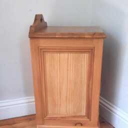 Vintage Country Style Solid Pine Bedside Cabinet Table - thumbnail 4