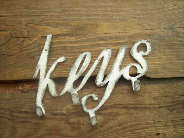 Key Hook Organizer/Key Holder/Key Hook/Rustic Holder/Wall Organizer/ Hanger/Home Sweet Home Sign/ Wall Rack/Key Holder For Wall/ - image 1