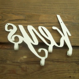 Key Hook Organizer/Key Holder/Key Hook/Rustic Holder/Wall Organizer/ Hanger/Home Sweet Home Sign/ Wall Rack/Key Holder For Wall/ - thumbnail 4