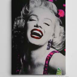 Smile Marilyn Monroe Canvas Art Wall Print Picture Fashion Framed Home Decor -E27 - thumbnail 2