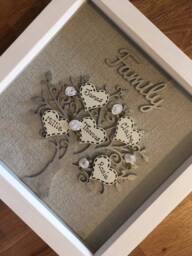 Personalized Silver Family Tree Picture Frame, Custom Names - thumbnail 4