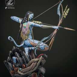 Neytiri - Avatar 3D Printed Figure 18 Scale - thumbnail 3