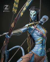 Neytiri - Avatar 3D Printed Figure 18 Scale - thumbnail 1