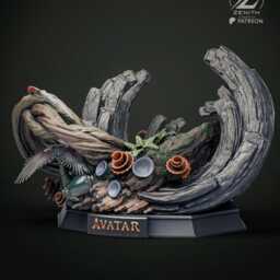 Neytiri - Avatar 3D Printed Figure 18 Scale - thumbnail 4