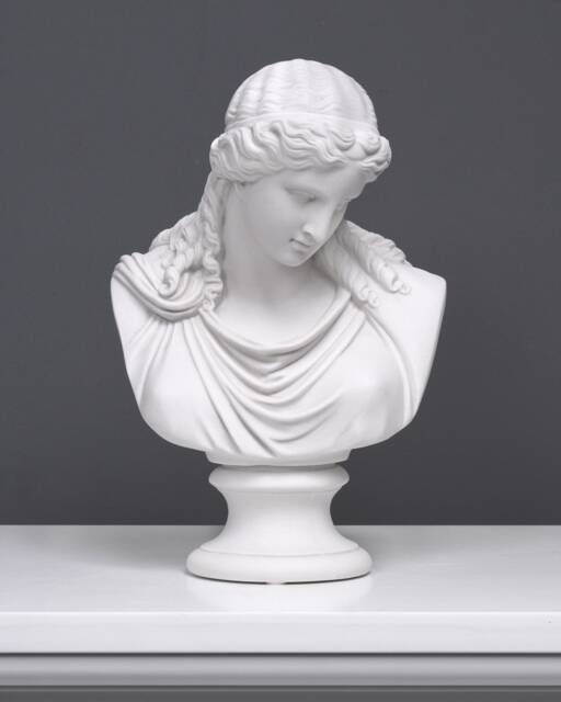 Eirene Statue - Greek Goddess Of Peace Bust Sculpture Roman Pax Neoclassical Made in Europe - 27cm/10.6 - image 1