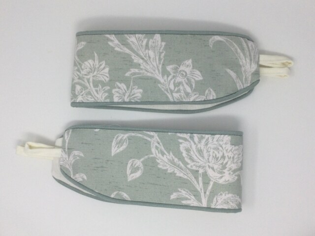 sage green tie backs