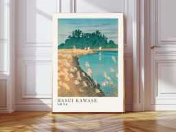 Japanese Art Print, Hasui Kawase Poster, Japandi Exhibition Ukiyoe Print, Woodblock Art - thumbnail 1