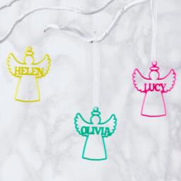 Personalised Angel Christmas Decoration