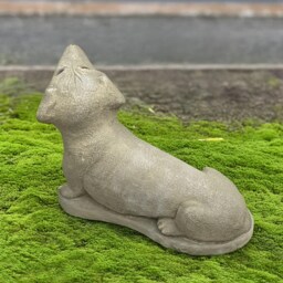 Concrete Dachshund Dog Sculpture Outdoor Statue Figurine Animal Decorvgarden Ornament Dog Lover Gift Yard Art - thumbnail 4