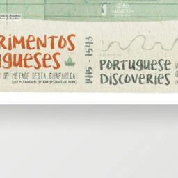 Original Portuguese Discovery Map Wall Art Printing Poster Illustration Print Drawings Graphic Design Artwork Home Decor - thumbnail 3