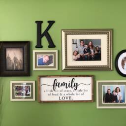Family Wall Decal Crazy, Loud, Love - Vinyl Lettering - thumbnail 2