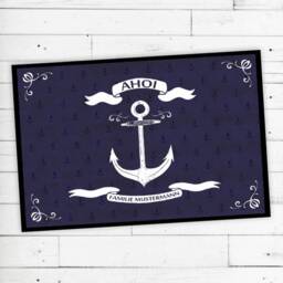 "Floor Mat Ahoi ""Anchor" - thumbnail 2