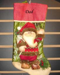 Personalized 3D Christmas Stocking Holidays Decoration Stockings Ornaments Present/Gift Collection Bag - thumbnail 2
