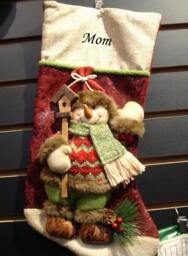 Personalized 3D Christmas Stocking Holidays Decoration Stockings Ornaments Present/Gift Collection Bag - thumbnail 3