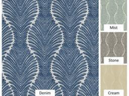"Pair 25 Or 50"" Fabricut Watercraft Panels Drapes Cafe Curtains 24 48 63 72 84 96 108 120 132"