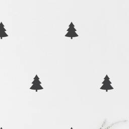 Pine Trees Wall Decal Kids Room Wall Sticker, Nursery Christmas, Bedroom Pattern Wallpaper Vinyl Decals Stickers Home Decor - thumbnail 2