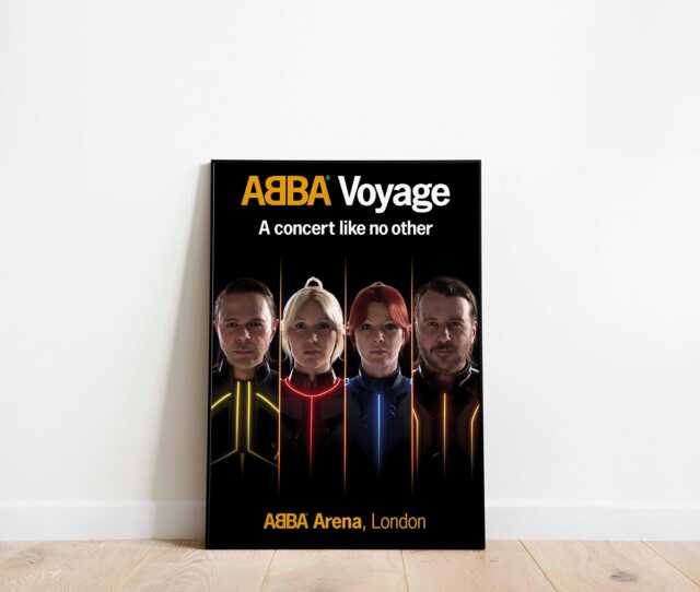 Abba Voyage Musical Theatre Print Poster