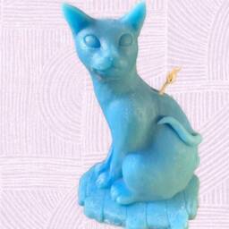 Cat Candle/Candle/Figure/Sculpture/Candle 3D/Scented/Gift/Home Decor/Art Design/Design Candle/Fashionable Candle/Cats/Art/Deco/Unique/Animal - thumbnail 2