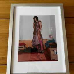 Tracey Emin Portrait Print National Gallery Framed Silver Stunning - thumbnail 4