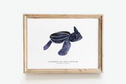 Leatherback Sea Turtle Hatchling - Dermochelys Coriacea Watercolor Art Print Baby Animals Wall Nursery Girl D??cor Fine Gift - thumbnail 1