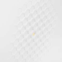 Layered Honeycomb Wall Sculpture, Minimalist Art, Wall Art D??cor, Luxury Decoration - thumbnail 1