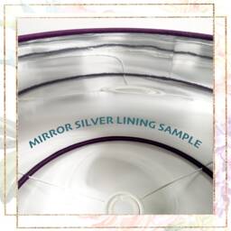Secret Fairy Green Velvet Lampshade & Silver Lining - thumbnail 3
