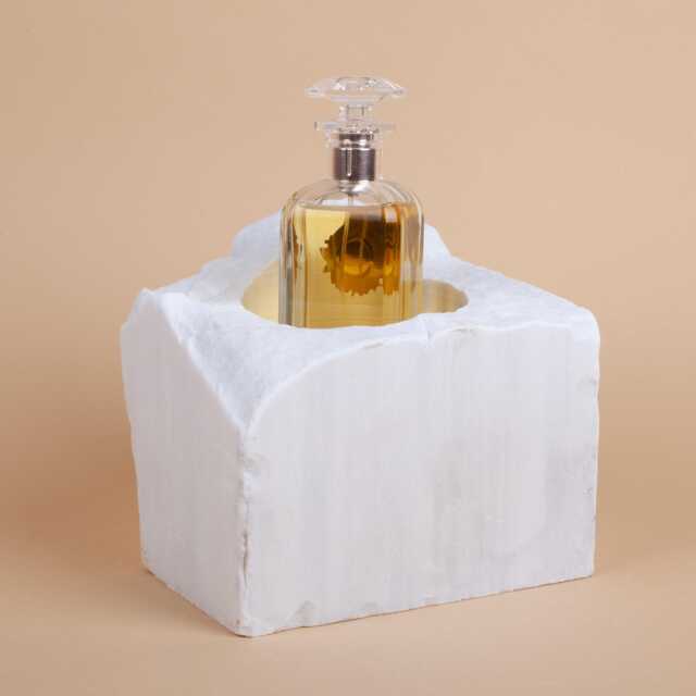 Handmade Dolomite Marble Wine Bottle Holder - image 1