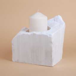 Handmade Dolomite Marble Wine Bottle Holder - thumbnail 2