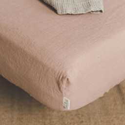 Moss Green Linen Fitted Sheet - Soft, Durable & Breathable, Handmade Natural Bedding, Deep Pockets For A Perfect Fit, Various Colors - thumbnail 4