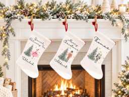 Personalised Christmas Special Delivery Stocking, First Family Stocking Set, Sugar Plum Fairy, Nutcracker