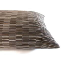 Pewter Grey Throw Pillow Cover Decorative Matchstick Upholstery Fabric Square & Lumbar Pillowcase - thumbnail 3